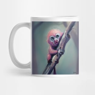 Pink little monkey Mug